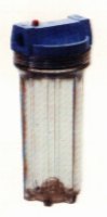 Ametek Slim Line Filter Housing, 3/8 #10 CLEAR W