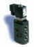 Burkert Type 6519 5/2 -3/2-Way Solenoid Valve with NAMUR Plate, NPT 1/4, 24VDC