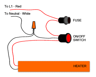 Heater wiring diagram on Phoenix-X