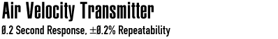 Air Velocity Transmitter