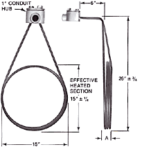 Ogden DT Over-the -side immersion heater