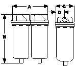 Eliminizer Combo dimensions