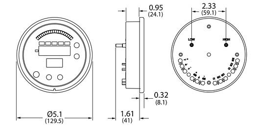 series S2000 - Dimesional Drawing