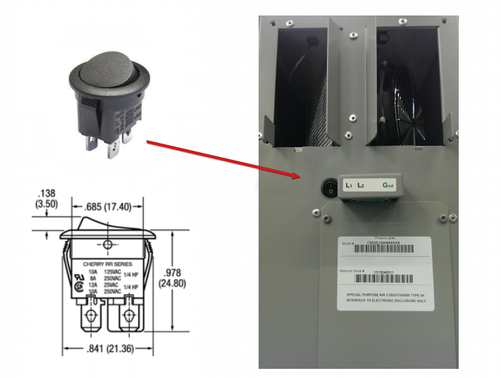 Thermal Edge On / Off Switch